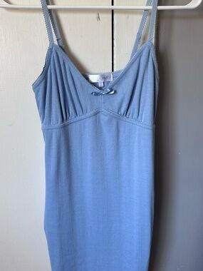 Riley & James Light Blue Slip Dress - Women's Intimates